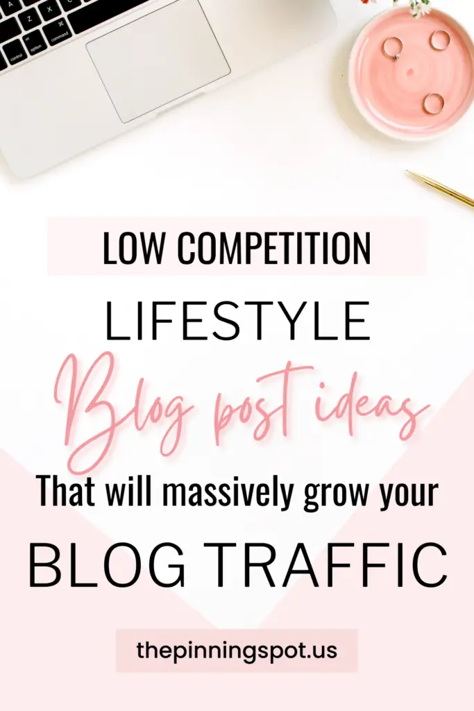 Blog post ideas for lifestyle bloggers that are easy to write