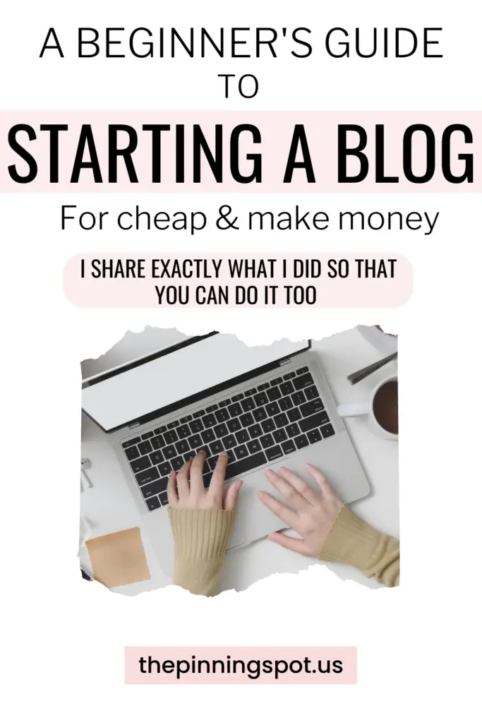 Beginners guide to starting a blog