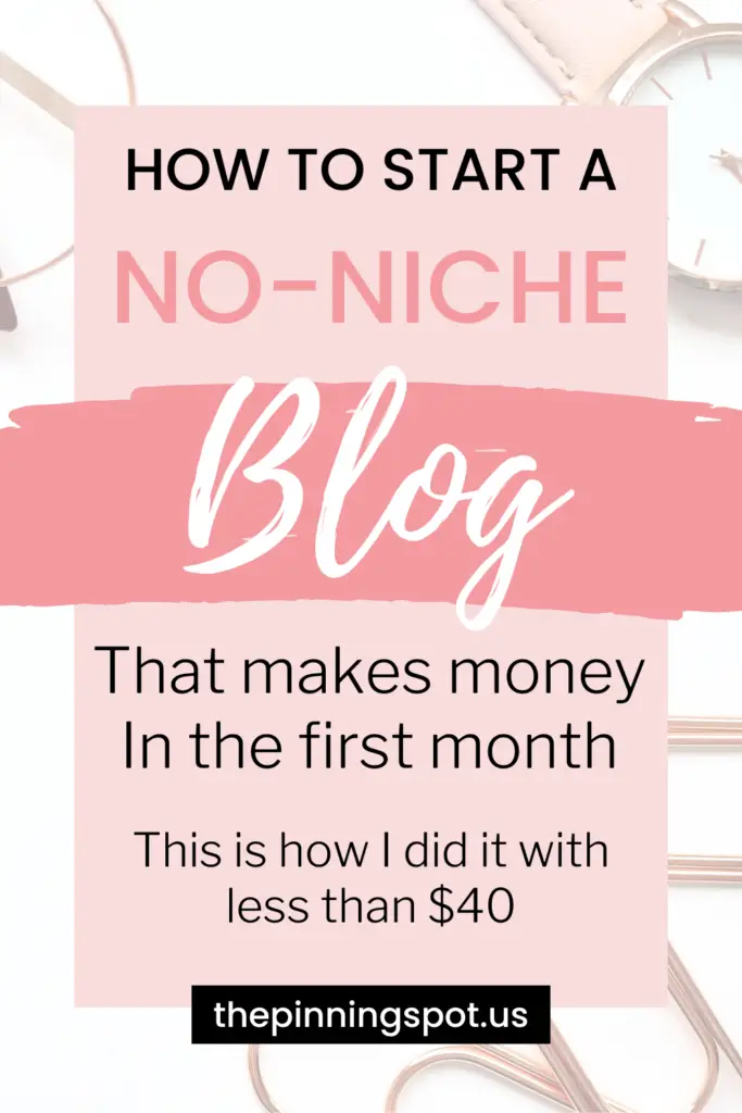 How to start a blog that makes money in the first month - the best blogging advice you'll get for beginner bloggers